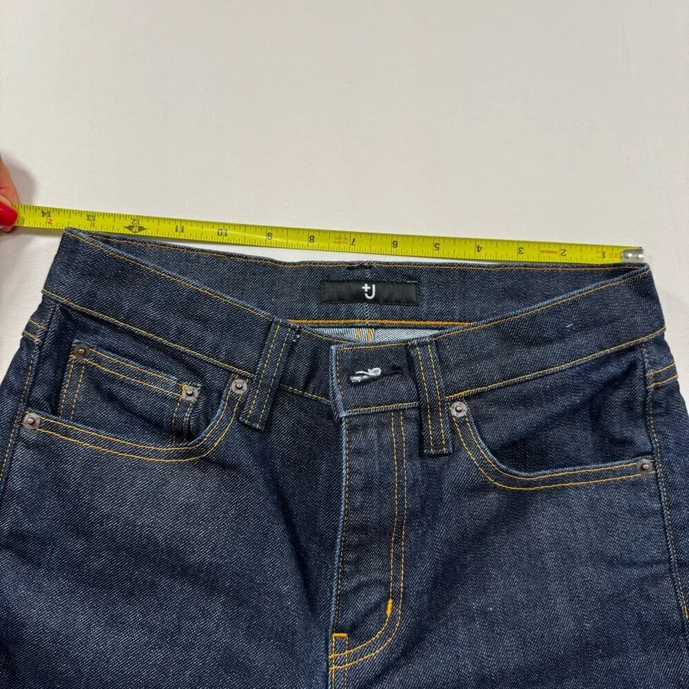 UNIQLO +J J. Jil Sander Selvedge Straight Jeans Women’s 25 Dark Wash Denim